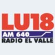 Listen to El Valle LU18 640 AM free radio online
