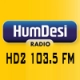 Listen to HumDesi HD2 103.5 FM free radio online