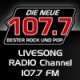 Die Neue 107.7 mit dem LIVESONG RADIO Channel 107.7 FM