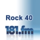 Listen to 181 FM Rock 40 free radio online